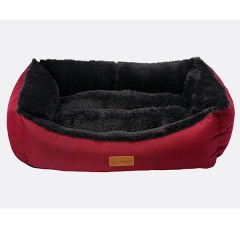 Dubex Jellybean Dikdörtgen Yatak Antrasit/Bordo Small 38x50x19 Cm