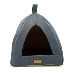 Lepus Keops Piramit Kedi ve Köpek Yatağı Gri 35x35x40 Cm