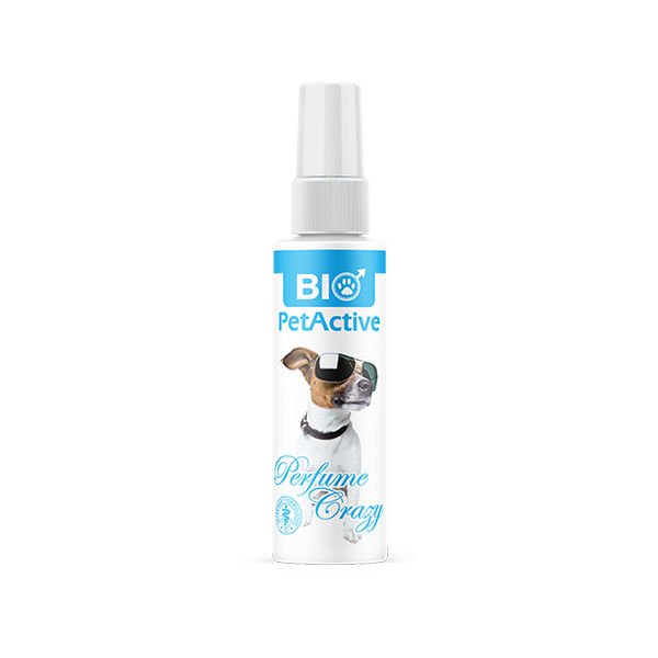 Bio Pet Active Crazy Vanilya Kokulu Kedi ve Köpek Parfümü 50 Ml