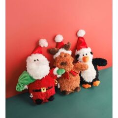 M-Pets Christmas Comet Peluş Penguen Köpek Oyuncağı 20 cm