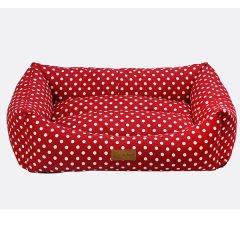Dubex Makaron Dikdörtgen Köpek Yatağı Kırmızı Xlarge 70x95x22 Cm