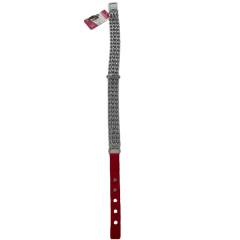 Royalist 3 Adet Zincir Köpek Boyun Tasması Kırmızı 2 Mm 55 Cm