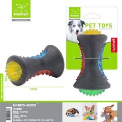 Nunbell Plastik Işıklı Kemik Köpek Oyuncağı 12 cm