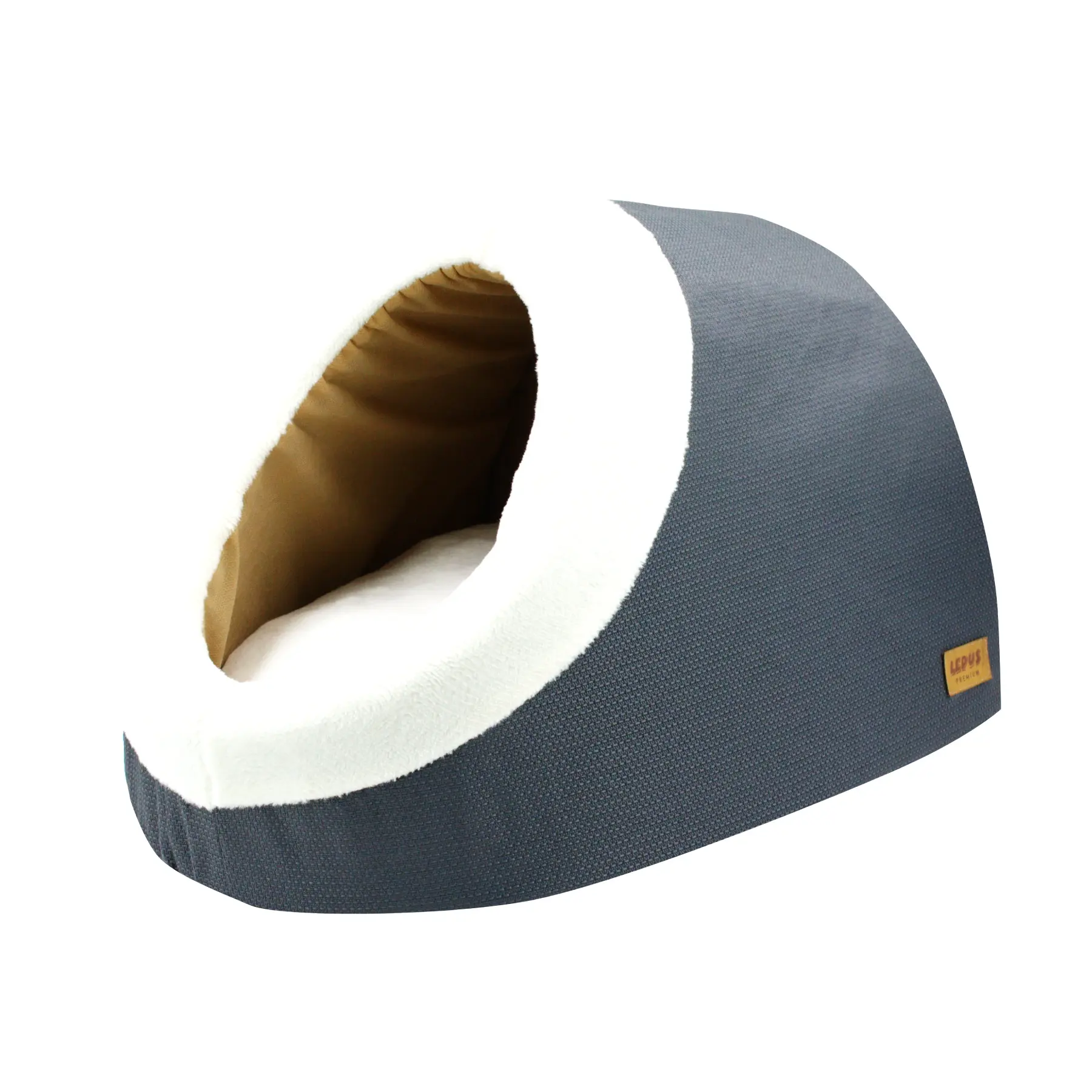 Lepus Mia Alaska Kedi ve Köpek Yatağı Gri 40x50x30 Cm