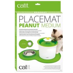 Catit Yer Fıstığı Şekilli Su Pınarı Altlığı Yeşil