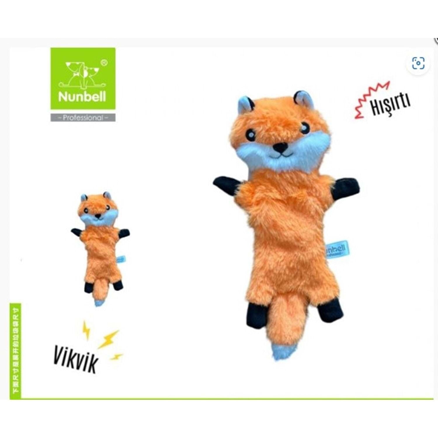 Nunbell Köpek Oyuncağı Peluş Tilki