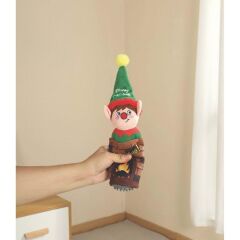 M-Pets Christmas Elf Ödül Hazneli Peluş Köpek Oyuncağı