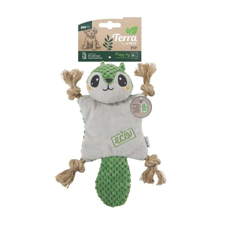 M-Pets Terra Eco Pip Peluş Yavru Köpek Oyuncağı 25 cm