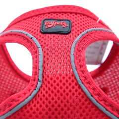 Tailpetz Air Mesh Harness Köpek Göğüs Tasması Small Kırmızı 30-32x36-44 Cm