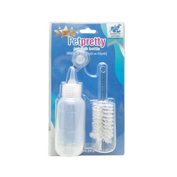 Petpretty Yavru Kedi ve Köpek Biberon Seti 60 Ml