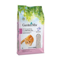 Garden Mix Bentonit Kalın Taneli Bebek Pudrası Kokulu Kedi Kumu 1 Adet 10 Lt