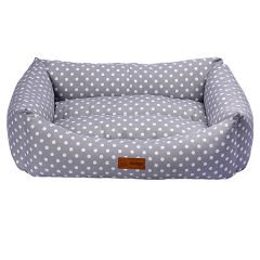 Dubex Makaron Dikdörtgen Köpek Yatağı Gri Xlarge 70x95x22 Cm