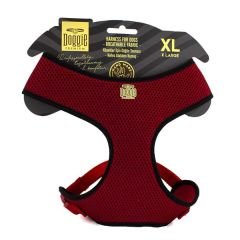 Doggie Havalı Dokuma Küçük Irk Köpek Göğüs Tasması Xlarge Kırmızı 2x50-65 Cm