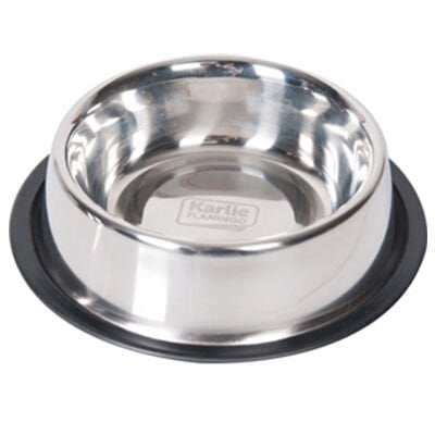 Flamingo Kaydırmaz Çelik Kedi ve Köpek Mama Kabı 946 Ml