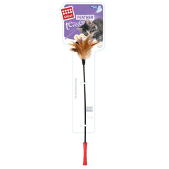 Gigwi Feather Teaser Doğal Tüylü Kedi Olta Oyuncağı 60 Cm