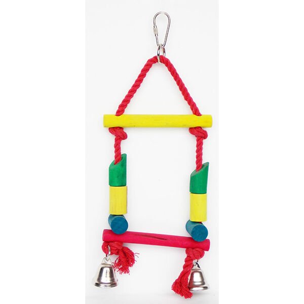 Eastland Stres İpli Zilli Salıncak Papağan Oyuncağı 12x28 Cm