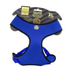 Doggie Havalı Dokuma Küçük Irk Köpek Göğüs Tasması Xlarge Mavi 2x50-65 Cm