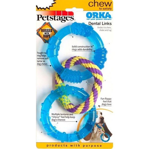 Petstages Orka Triples Links Halkalı Köpek Oyuncağı