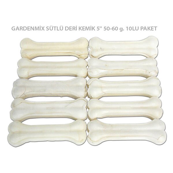 Garden Mix Sütlü Köpek Ödül Kemiği 10x60x12 Cm