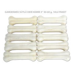 Garden Mix Sütlü Köpek Ödül Kemiği 10x60x12 Cm