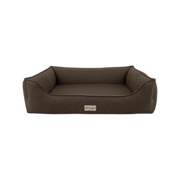 Pet Comfort Bravo Mirinda Kedi ve Köpek Yatağı Kahverengi Xlarge 80x105 Cm