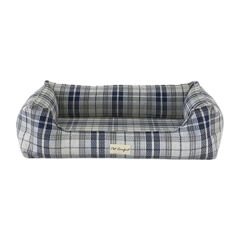 Pet Comfort Delta Varius Kedi ve Köpek Yatağı Lacivert Kareli Medium 70x90 Cm
