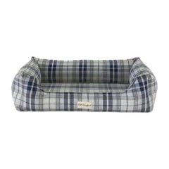 Pet Comfort Delta Varius Kedi ve Köpek Yatağı Lacivert Kareli Medium 70x90 Cm