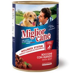 Miglior Biftekli Yetişkin Köpek Konservesi 405 Gr