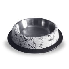Ankur Çelik Oval Şekilli Kedi ve Köpek Mama Kabı 25.5 Cm