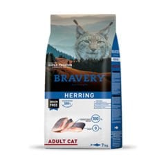 Bravery Adult Herring Ringa Balıklı Yetişkin Kedi Maması 7 Kg