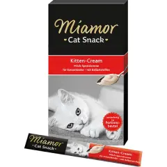 Miamor Cream Yavru Sıvı Kedi Ödül Maması 1 Adet 6x15 Gr