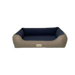 Pet Comfort Bravo Duo Mirinda Kedi ve Köpek Yatağı Bej/Lacivert Large 70x90 Cm