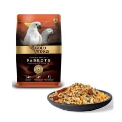 Gold Wings Premium Papağan Kuş Yemi 1 kg