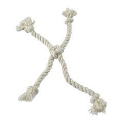 Pet Comfort 5 Düğümlü 100% Pamuk At Getir ve Diş Kaşıma Köpek Oyuncağı 20 Cm