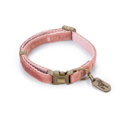 Karlie Lotte Kedi Boyun Tasması Pembe 10 Mm 30 Cm