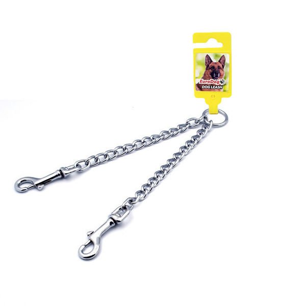 Euro Dog Köpek Gezdirme Tasması İkili 3.5 Mm 60 Cm