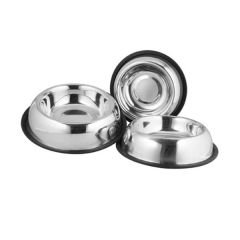 Ankur Çelik Kedi ve Köpek Mama Kabı Oval 12 Cm