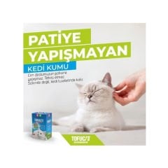 TofuCat Tuvalete Atılabilen Koku Hapsedeci Topaklanan Doğal Kedi Kumu 1 Adet 8 Lt