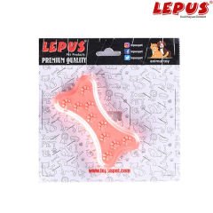Lepus Ağız ve Diş Sağlığı İçin Küçük Kemik Köpek Oyuncağı Turuncu 11x6h cm