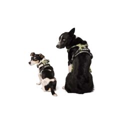 M-Pets Hıkıng Reflektörlü Kamuflaj Desenli Soft Köpek Göğüs Tasması S