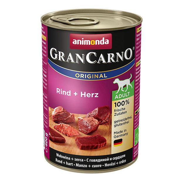 Animonda Biftek ve Yürekli Köpek Konservesi 400 Gr 6 Al 5 Öde