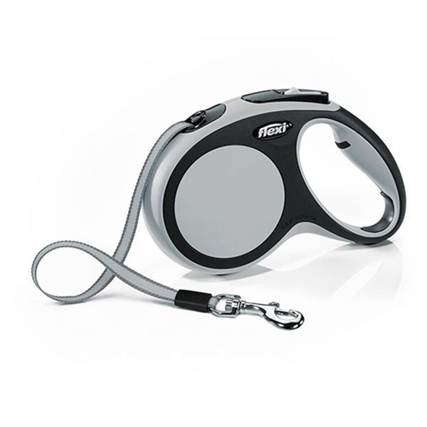 Flexi New Comfort Şerit Otomatik Gezdirme Tasması (M) 5M Gri