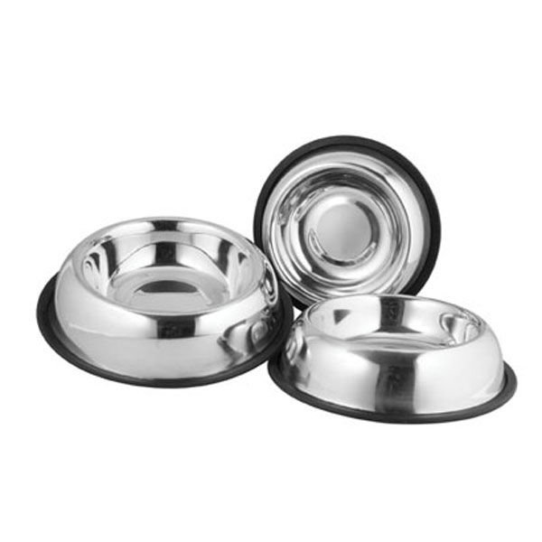 Ankur Çelik Kedi ve Köpek Mama Kabı Oval 22 Cm