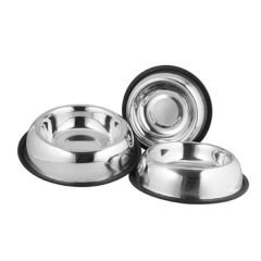 Ankur Çelik Kedi ve Köpek Mama Kabı Oval 22 Cm