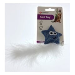 Flamindo Medy Yıldız Kedi Oyuncağı Mavi 19 Cm