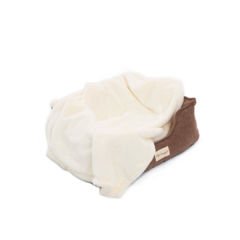 Pet Comfort Lodix Mira Kedi ve Köpek Battaniyesi Ekru Small 50x70 Cm