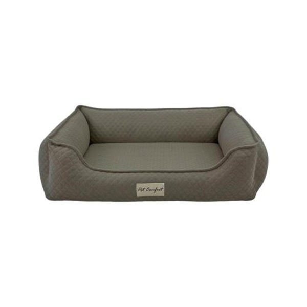 Pet Comfort Bravo Mirinda Kedi ve Köpek Yatağı Bej Medium 60x75 Cm