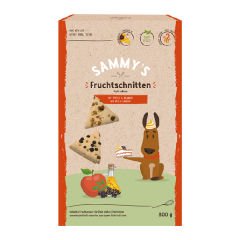 Sammy's Fruit Slices Elmalı ve Mürverli Köpek Ödül Bisküvisi 800 Gr