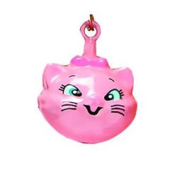 Cattie Kedi Şekilli Küçük Kedi Çanı Pembe 18 Mm