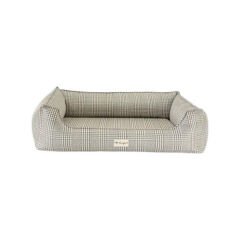 Pet Comfort Delta Varius Kedi ve Köpek Yatağı Bej Kareli Large 80x105 Cm